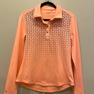 NWOT N’VO Tennis shirt peach sz S/P
